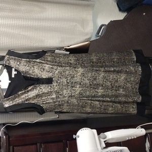 Metallic Robbie Bee dress